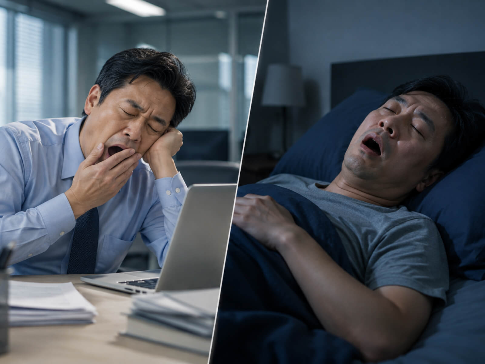 睡眠呼吸中止症常見的症狀